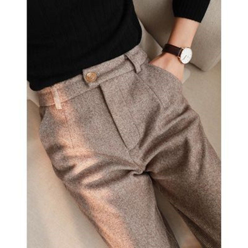 Sahara Wool Tailored Trousers