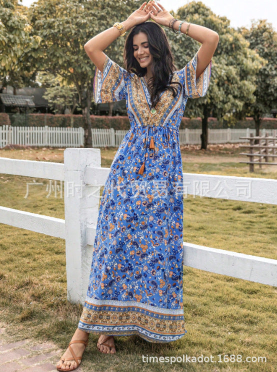 Bohemian Velvette Dress