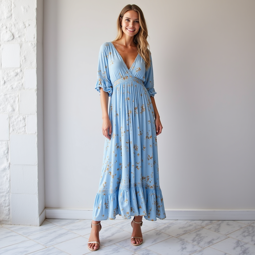 Bohemian Velvette Dress