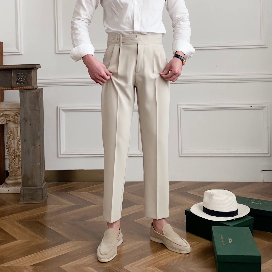 Anti-Wrinkle Casual Trousers