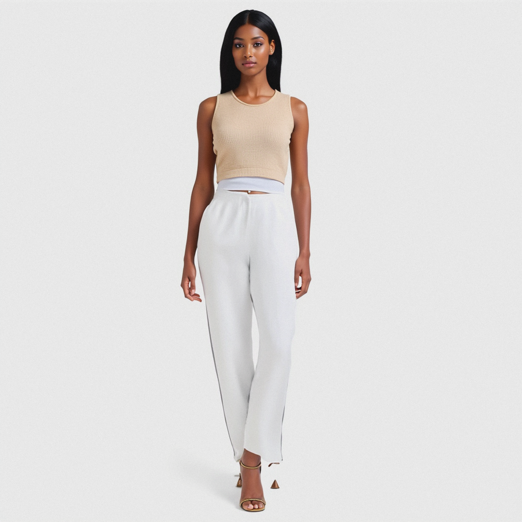 Linen Trousers Stretchy