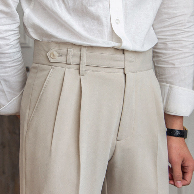 Anti-Wrinkle Casual Trousers