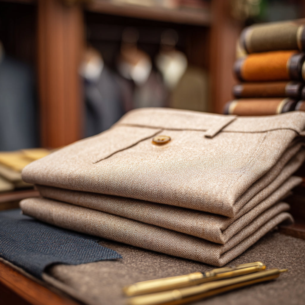 Sahara Wool Tailored Trousers